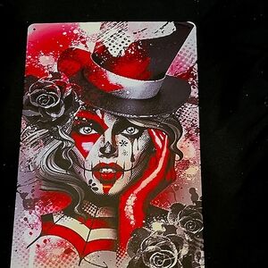 Spirit Girl Aluminum Decorative Sign